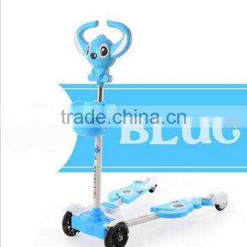 New Design Foldable Kick Scooter for Kids 3 Wheels Baby Scooter photo-6