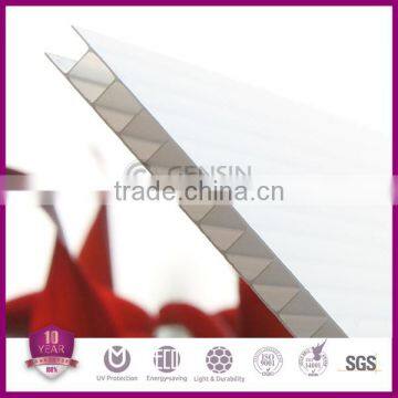 China factory offered 2100*5800mm mutiwall polycarbonate sheets