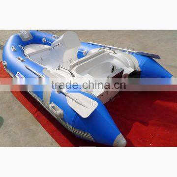 RILAXY Inshore & Lake Chinese Manufacturer Oriented Cheap Small Inflatable Center Steering Console Fishing Boat for Sale photo-6