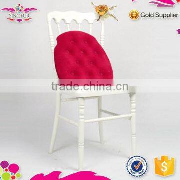 Great Price Qingdao Sinofur wedding wood napoleon chair