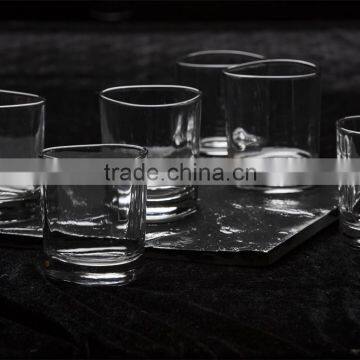 250ml clear glass wine glass cup shot cup