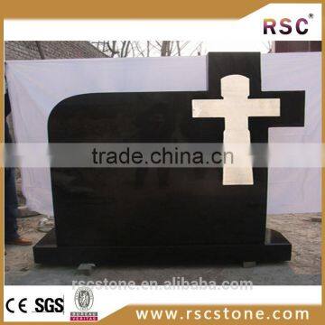 Chinese black granite monument