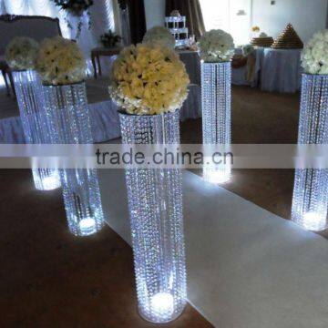 wedding pillar/ wedding pedestal/ crystal pedestal/