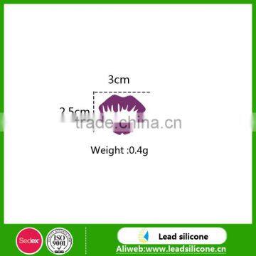 Sexy Lip Shape Silicone Wine Glass Marker Silicone Wine Glass Marker Silicone Drink Marker photo-3