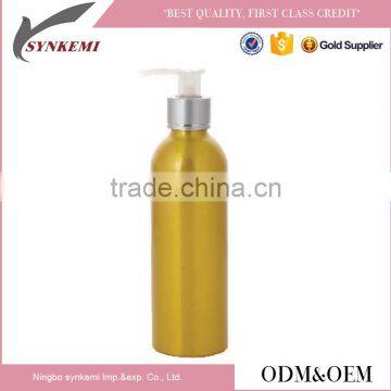 200ml Gold empty aluminum bottle for sale