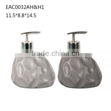Novel Design Popular Concrete Soap Dispenser for Ready Made Bathroom Design Complete Bath Sets photo-2