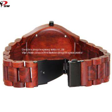 Wood and Mental 100% Man's Quartz Natural Wooden Watch