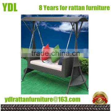 Youdeli Outdoor Garden rattan patio swing hanging chair