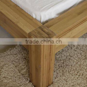 Chinese Manufacture Bamboo Material Soft Queen Bed Design Furnitue photo-3