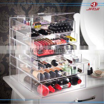 Wholesale Custom Acrylic Makeup Organizer 7 Drawer