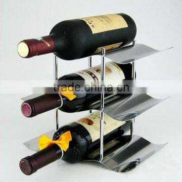 Unique metal wine racks/Metal countertop wine racks/Wine rack