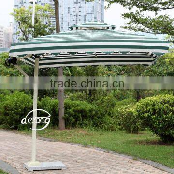 outdoor garden beach wholesale umbrella with alunimum pole and umbrella frame