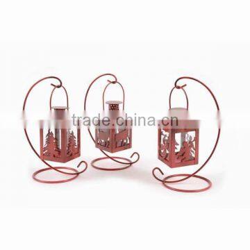 Mini Christmas Lantern With Metal Stand photo-2