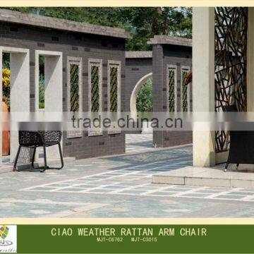 Modern aluminum rattan portable flower weaving chair