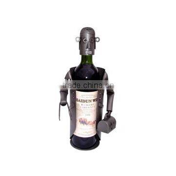 Robot Metal Wine Rack wine storage rack(j003)