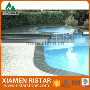 High Quality Black Basalt G684 Swimming Pool Coping Stone