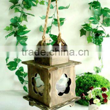 Wooden lantern