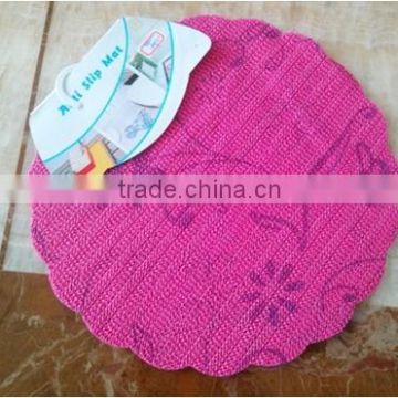 PVC Foam Mesh Grip Mat, anti-slip pvc mat