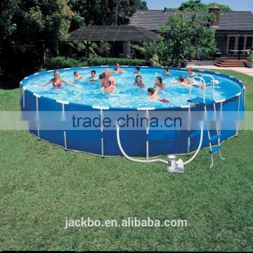 China supply above ground swimming pool round shape intex swimming pool