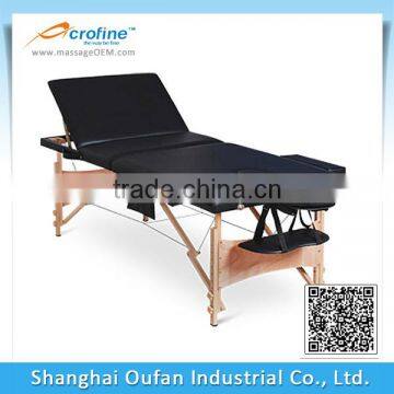 Anji- III 3 Section Economical Portable Folding Wooden Massage Table