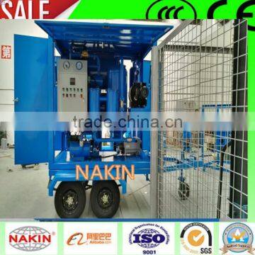 ZYM-250(15000l/h) Trailer & Waterproof Type Transformer Oil Filtration , Insulating Oil Purifier