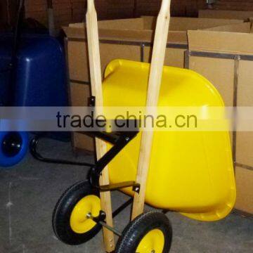 Plastic Double -Wheel Wheel Barrow for US Market photo-2