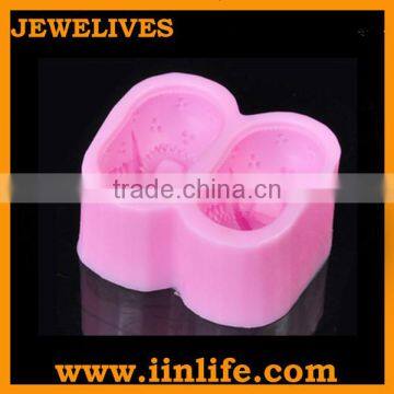 Shoes shaped handmade silicone soap making molds