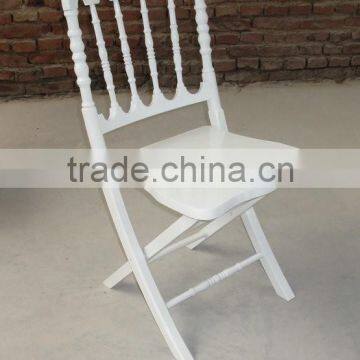 High Quality White Foldiing Banquet Chair photo-2