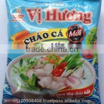 FISH FLAVOUR HIGH QUALITY INSTANT PORRIDGE 47g - Thien Huong Food JSC