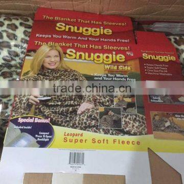 UCHOME 2016 Adult Polyester Coral Fleece Snuggie tv Blanket With Sleeves photo-6