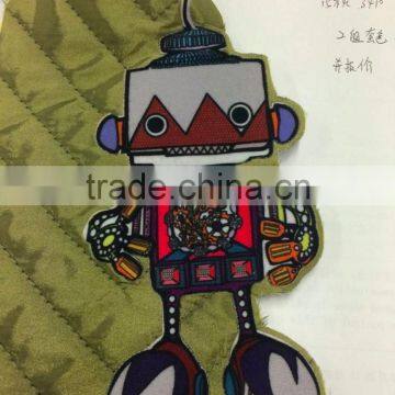 Laser Cutting Velvet Patch photo-2