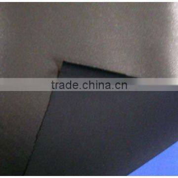 Black dumb light lycra fabric laminating TPU film