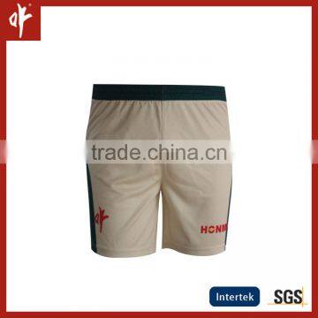 100% Polyester Pique sublimation cricket shorts