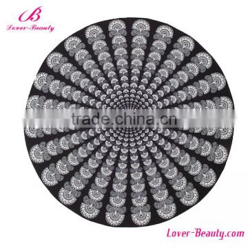 Wholesale Stock Printed Round Towel Mandala Beach Blanket