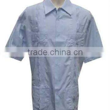 Design Guayaberas Shirts , fashion good tailor,easy-wash men shirt