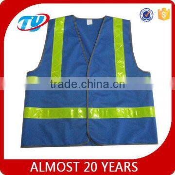 Orange Yellow Safety Vest With Pvc Tape photo-5