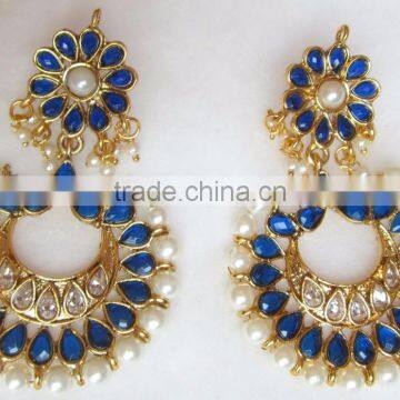 Gold Plated DANGLER Earrings photo-6