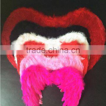 Large Costume Fancy Dress Fairy Party Feather Angel Wings,Handnade Angel Wings