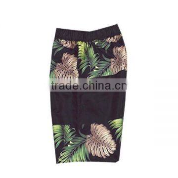 Polyester Sublimation Black Shiny Board Shorts Men photo-5