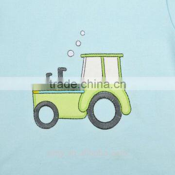 Summer Baby Boy Collar Short Sleeve Clothes Little Car Design Plain Baby Rompers photo-3