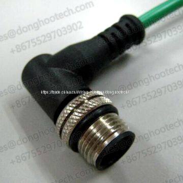 IP67 Straight Female Circular Connector With m12 Female Connector