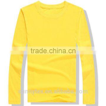 2017 New Arrival Promotional Couple Long Sleeve T-shirt