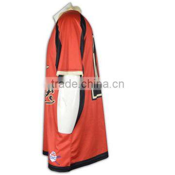 BSCI/ISO9001 Factory Dry Fit Breathable Fabric Italy Sublimation Ink Hotsale Cheap Custom Made Sports Clothing photo-5