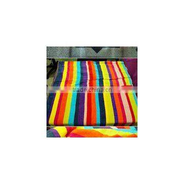 Fancy beach towel with pocket