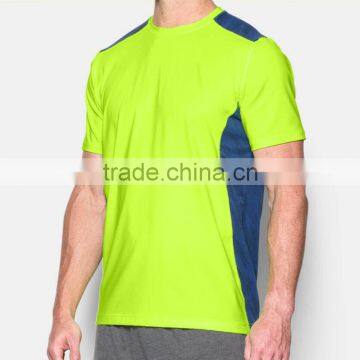 Body Building Wear Printed Logo Round Neck Training Mens Fitness T Shirt photo-2