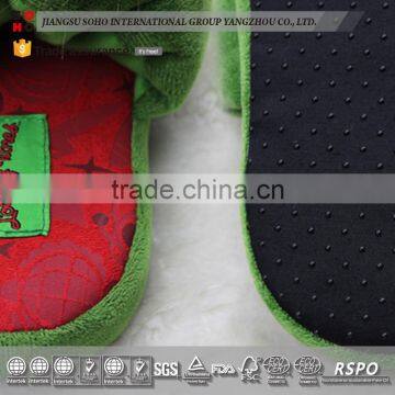 2017 Custom Super Soft Hotel Comfortable Close Toe Fluffy Velvet Slipper photo-2