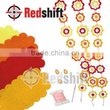 Make Your Flower Curtain Children Crafts DIY Kit Toy