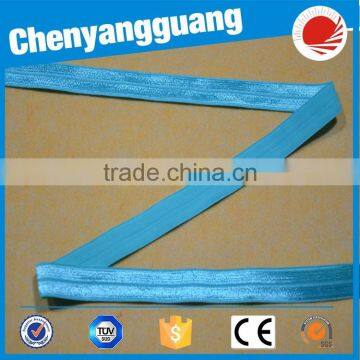 1 Inch Customized Spandex Fold Over Elastic For Bra Straps
