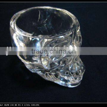 Skull Shape Crystal Candlesticks,Crystal Candle Holder