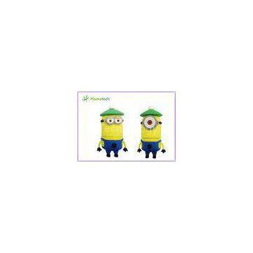 Minion Cartoon USB Flash Drive 4GB 8GB 16GB 32GB 3D OEM Cartoon Character USB Flash Drive